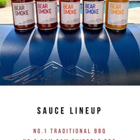 Bear Box 5 Sauce Sampler Set