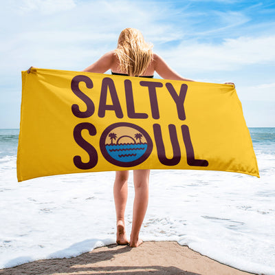 Salty Soul Beach Towel